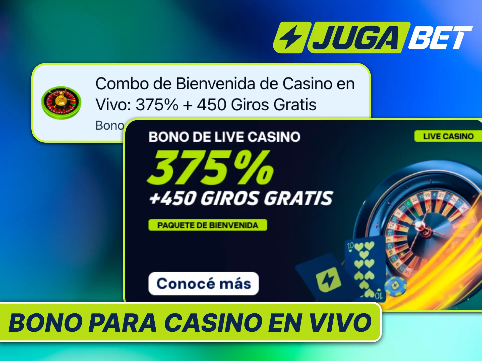 Aprovechá el bono de bienvenida de Jugabet Argentina para casino en vivo y empezá a jugar con saldo extra en tus mesas favoritas.