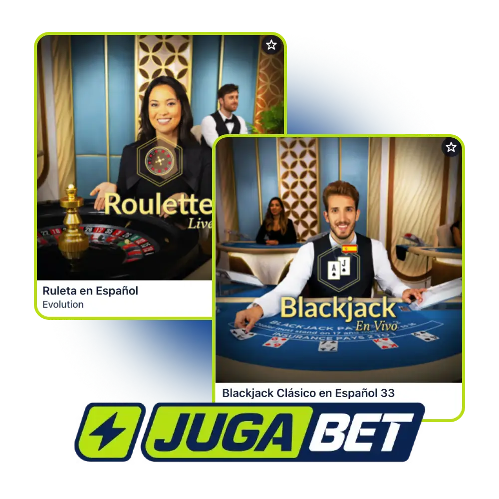 Viví la verdadera experiencia del casino en vivo con dealers reales en Jugabet Argentina.