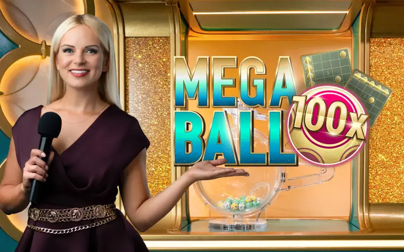 Viví la emoción del sorteo en directo y multiplicá tus premios con Mega Ball en Vivo en Jugabet Argentina.