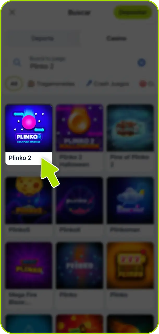 Encontrá el juego Plinko 2 en la sección de casino de Jugabet Argentina y empezá a jugar.